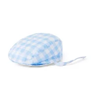 Baby Gingham Newsboy Cap