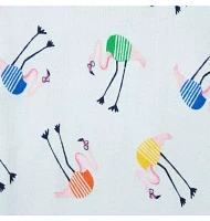 Good Night Short Pajamas Flamingo Friends