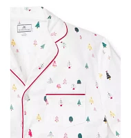 Petite Plume Men's Merry Trees Pajama Set