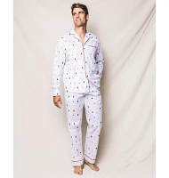 Petite Plume Men's Merry Trees Pajama Set