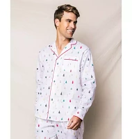 Petite Plume Men's Merry Trees Pajama Set