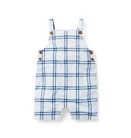 Baby Madras Plaid Overall