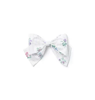 Floral Stripe Barrette