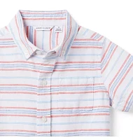 The Striped Linen-Cotton Shirt