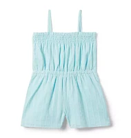 The Skye Smocked Romper