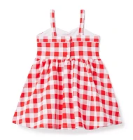 Gingham Ponte Dress