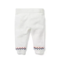 Baby Fair Isle Cuff Sweater Pant