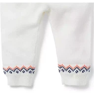 Baby Fair Isle Cuff Sweater Pant