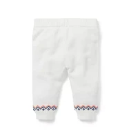 Baby Fair Isle Cuff Sweater Pant