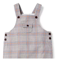 The Plaid City Baby Overall