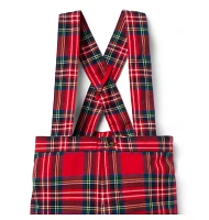 Baby Tartan Suspender Pant