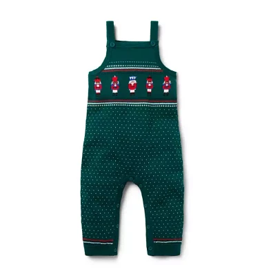 Baby Nutcracker Fair Isle Sweater Overall