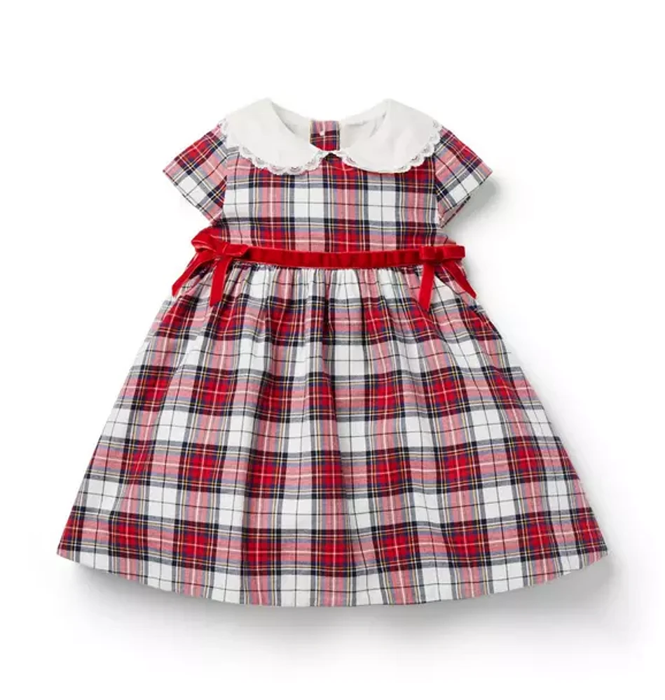 The Holiday Tartan Baby Dress