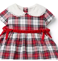 The Holiday Tartan Baby Dress