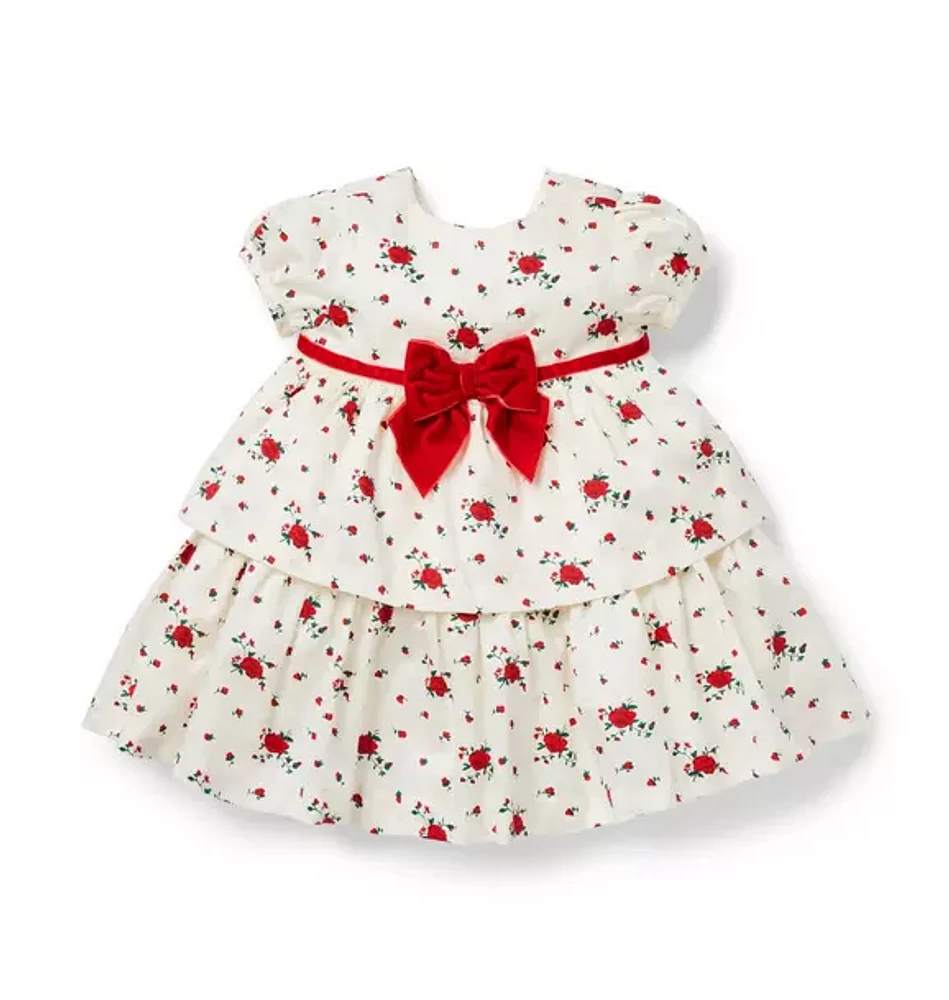 The Rose Party Baby Dress