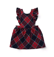 Baby Tartan Ruffle Jumper