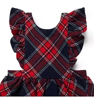 Baby Tartan Ruffle Jumper