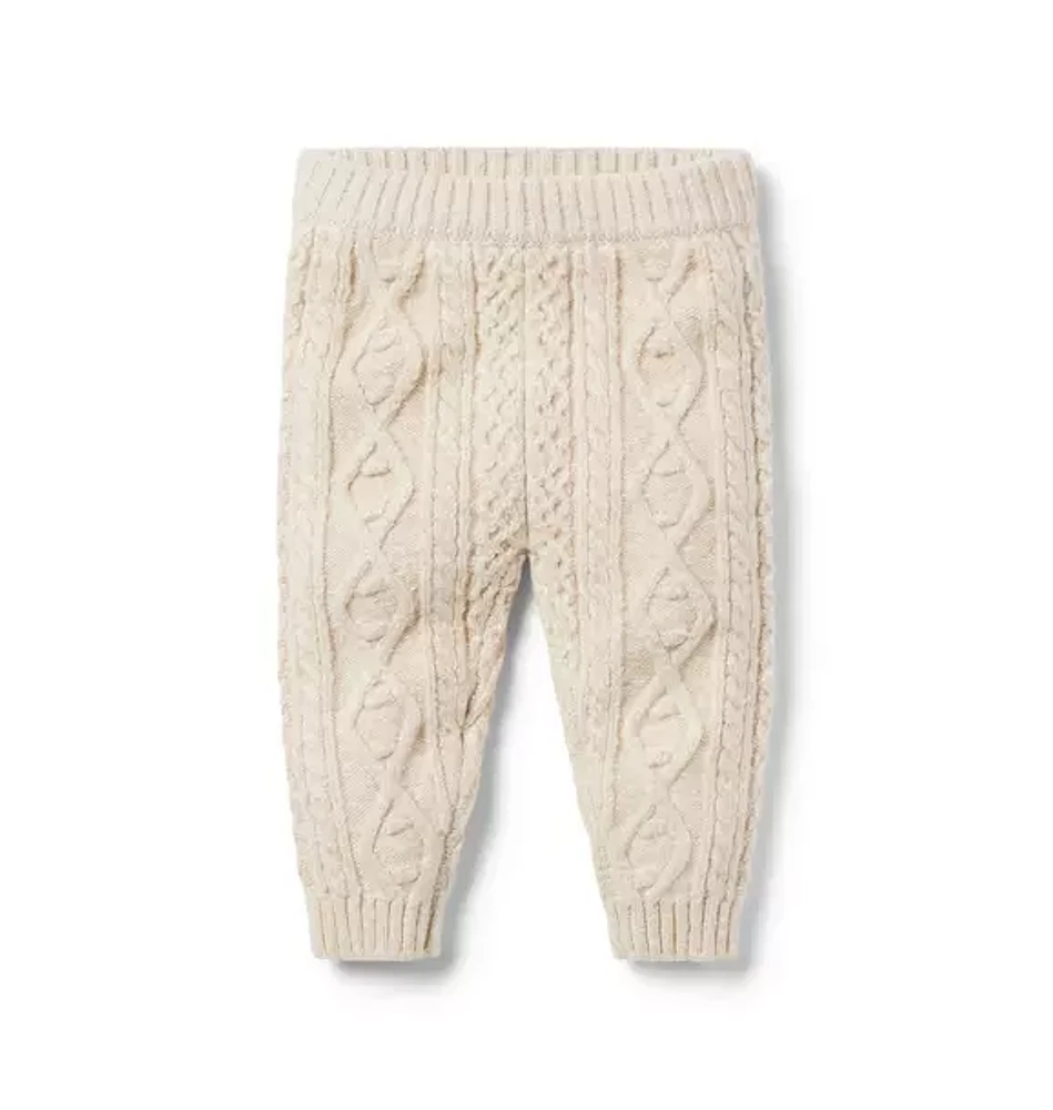 Baby Cable Knit Sweater Pant