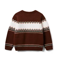 The Pumpkin Fair Isle Sweater