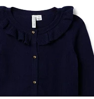 The Ruffle Collar Cardigan