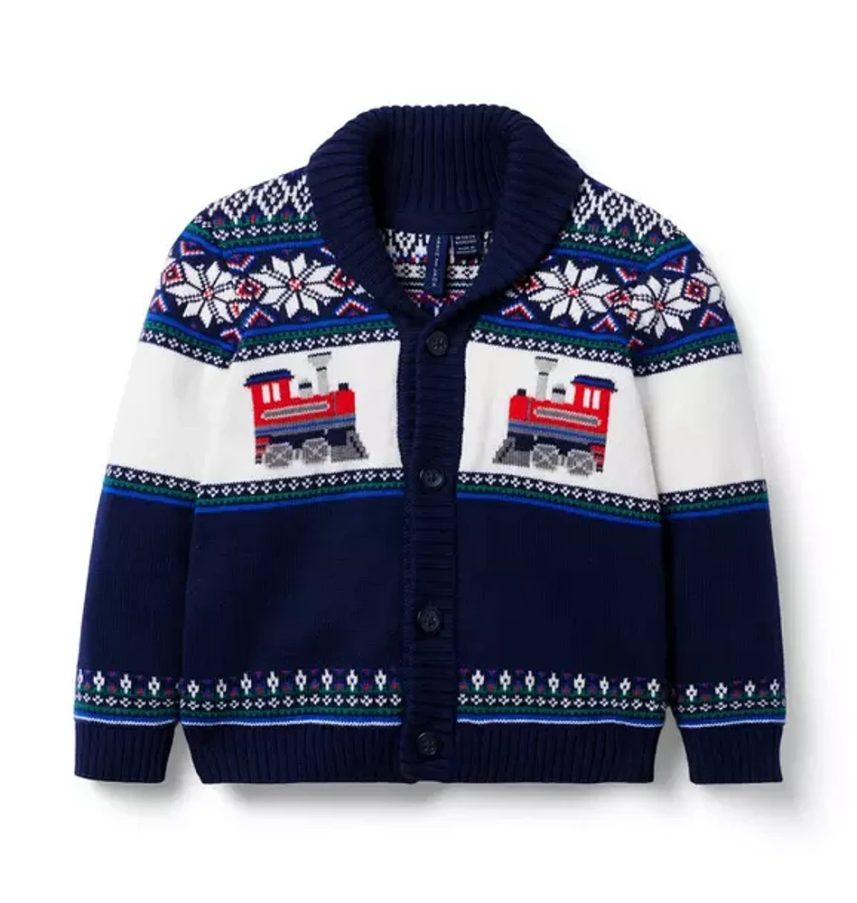 The Holiday Train Cardigan