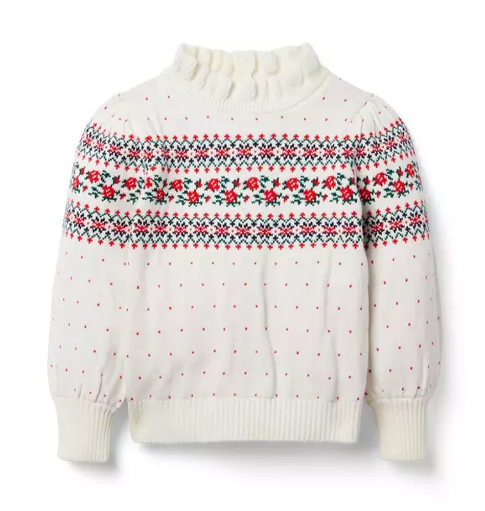 The Rose Fair Isle Sweater