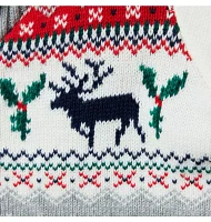 The Reindeer Fair Isle Cardigan