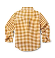 Gingham Flannel Shirt