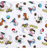 Good Night Pajamas Peanuts Football Friends