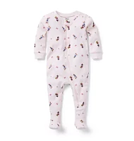 Baby Good Night Footed Pajamas Disney Minnie Mouse