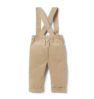 Baby Corduroy Suspender Pant