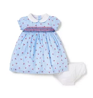 The Charlotte Smocked Baby Dress