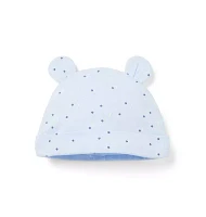 Baby Moon And Stars Bear Ear Beanie