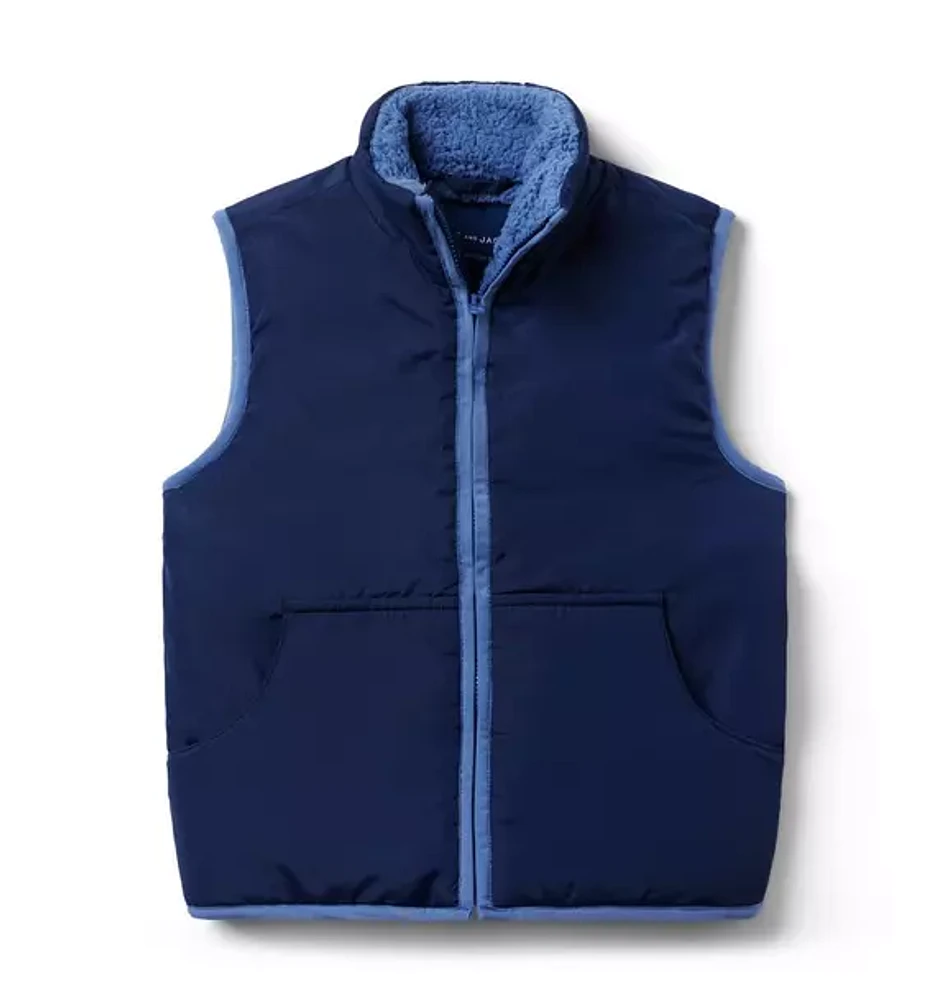 Sherpa Lined Vest