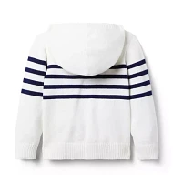 The Stripe Hooded Sweater