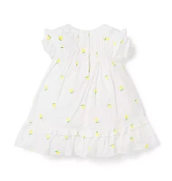 The Sunshine Lemon Baby Dress