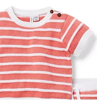 Baby Striped Sweater Matching Set