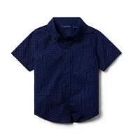 Dot Poplin Shirt