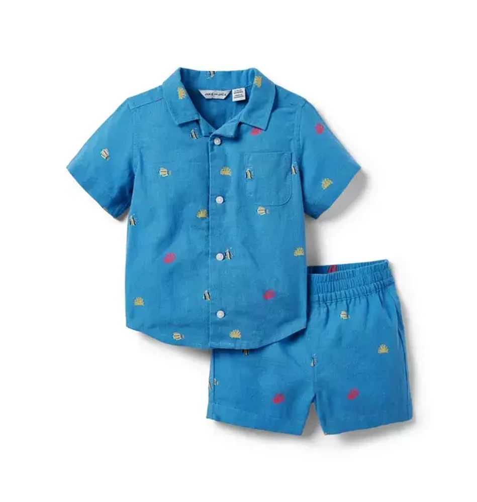 The Cabana Matching Baby Set