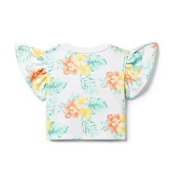 Hibiscus French Terry Sweatshirt