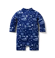 Baby Recycled Beach Toile Rash Guard Swimsuit