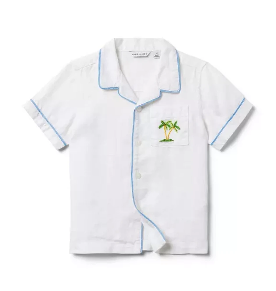 The Embroidered Cabana Shirt