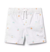 Surf Icon Twill Pull-On Short