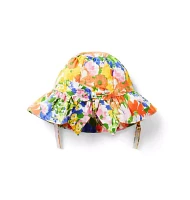 Baby Floral Bow Sun Hat