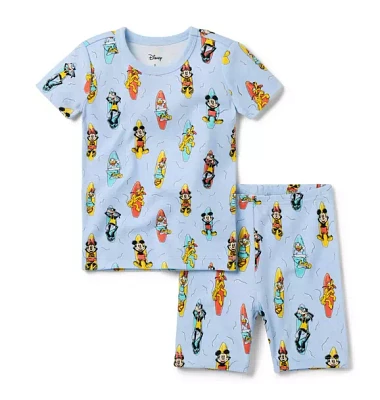 Good Night Short Pajama Disney Mickey Mouse Surf