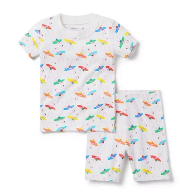 Good Night Short Pajama Flamingo Surf