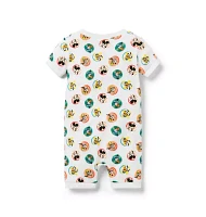 Baby Good Night Short Zip Pajama Disney Mickey Mouse Friends