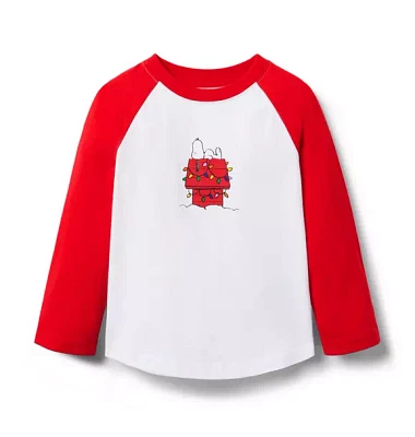 PEANUTS™ Snoopy Holiday Raglan Tee