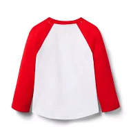 PEANUTS™ Snoopy Holiday Raglan Tee