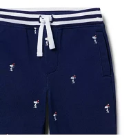 PEANUTS™ Snoopy Santa Striped Cuff Jogger